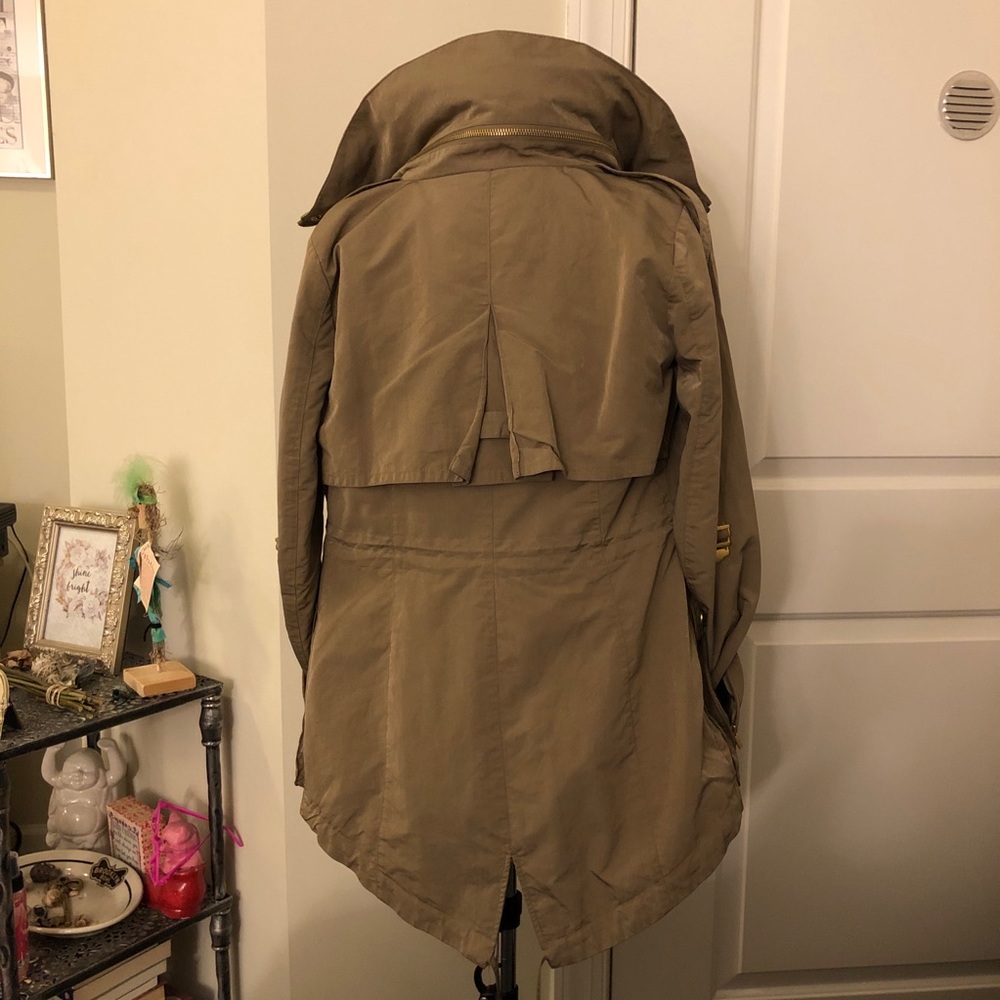 BCBG military style trench - Picture 4 of 7